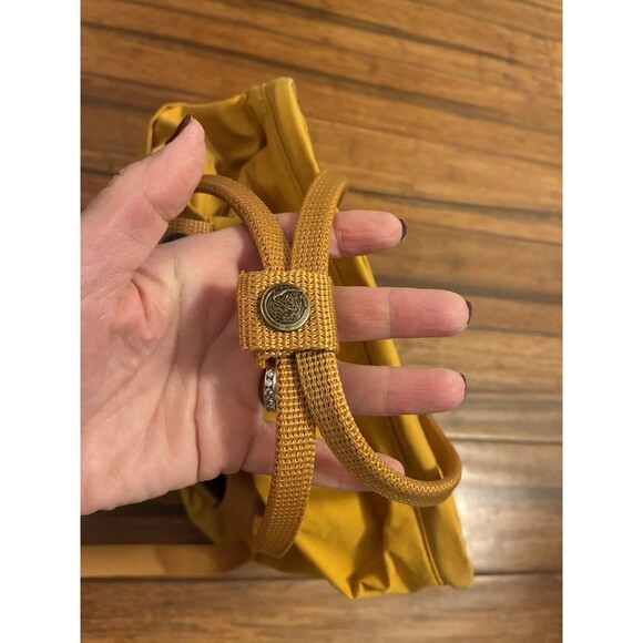 Fjallraven Kanken Classic Backpack 23510 Yellow Bag Unisex Logo Pockets - Picture 5 of 12